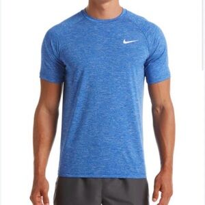 Nike Blue dri-fit swim t-shirt size small